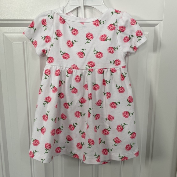 Little Me 3 Piece Spring Floral Dress - Picture 4 of 8